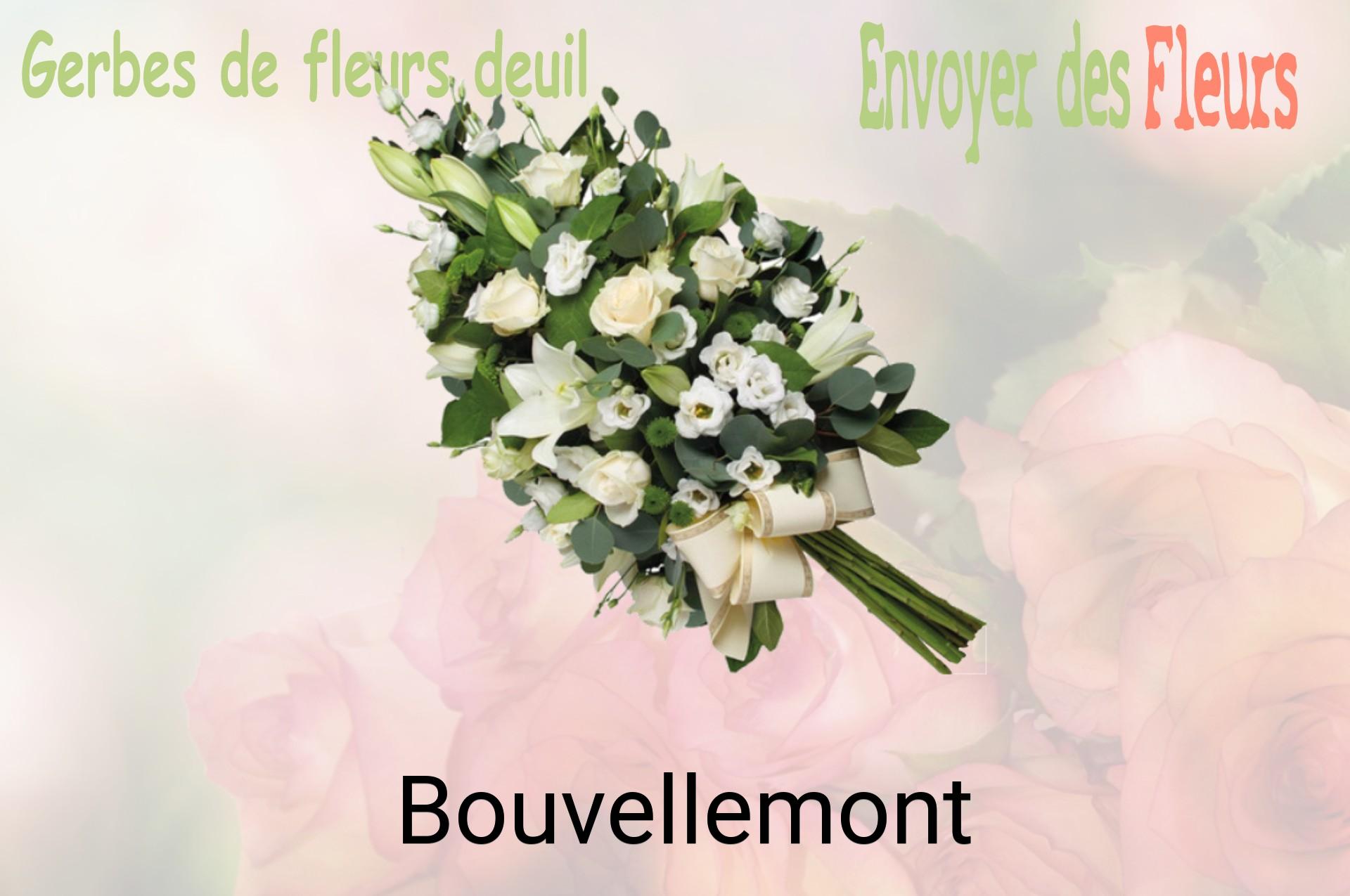 Gerbe de fleurs de deuil livrée à Bouvellemont